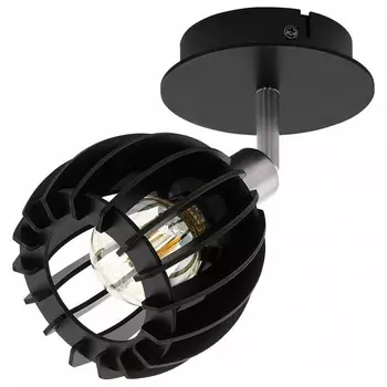 Спот cossano-spot (eglo) черный