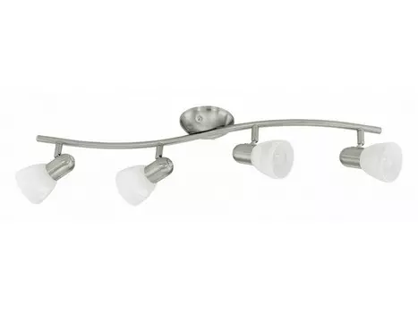 Спот dakar (eglo) серебристый 65x10 см.