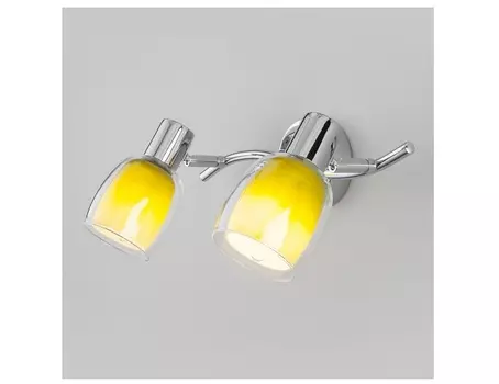 Спот potpourri (eurosvet) желтый 16x35x16 см.