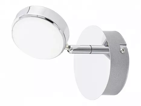 Спот salto (eglo) серебристый