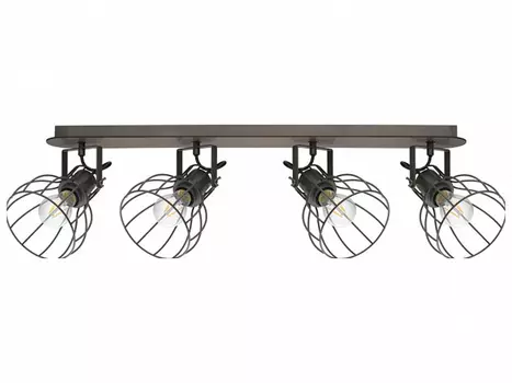 Спот sambatello (eglo) коричневый 79x12x9 см.