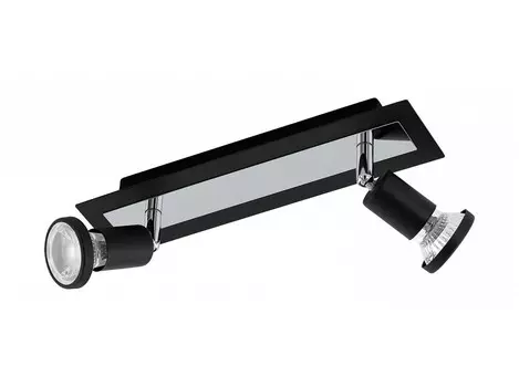 Спот sarria (eglo) черный 30.0x7.0 см.