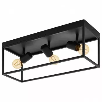 Спот silentina (eglo) черный 54x20x18 см.