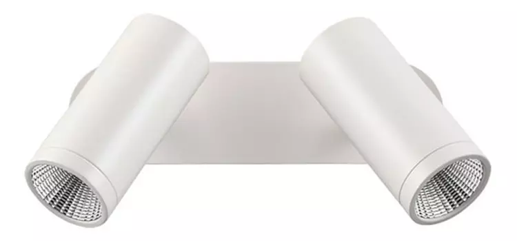 Спот tubo (novotech) белый 22x15 см.