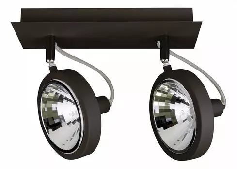 Спот varieta (lightstar) черный 23x20x10 см.