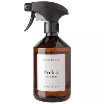Спрей для дома the olphactory relax белый мускус (ambientair) коричневый 9x19x7 см.