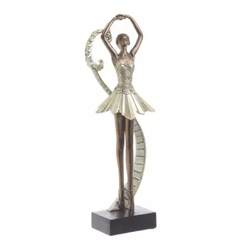 Статуэтка балерина yenice (to4rooms) золотой 11.0x33.0x8.0 см.