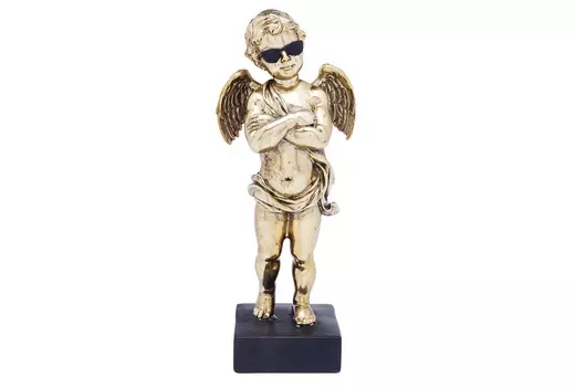 Статуэтка cool angel (kare) золотой 12x29x9 см.