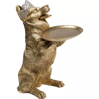 Статуэтка corgi (kare) золотой 37x50x30 см.