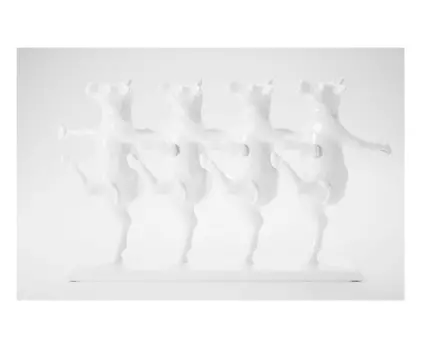 Статуэтка dancing cows (kare) белый 40x23x7 см.