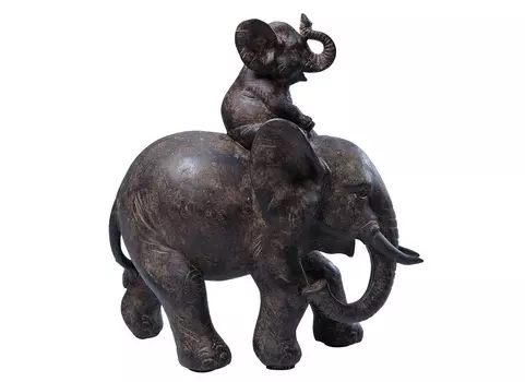 Статуэтка elefant dumbo (kare) бронзовый 18x19x9 см.