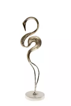 Статуэтка лебедь (garda decor) золотой 15x62x15 см.