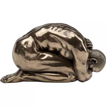 Статуэтка nude man hug (kare) бронзовый 23x13x11 см.