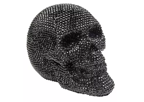 Статуэтка skull crystal (kare) черный 5x14x18 см.