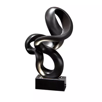 Статуэтка (to4rooms) черный 36x60x25 см.