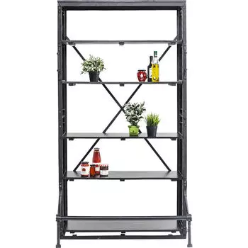 Стеллаж library, коллекция библиотека 82853 (kare) черный