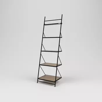 Стеллаж лофт (kovka object) коричневый 61.0x200.0x46.0 см.