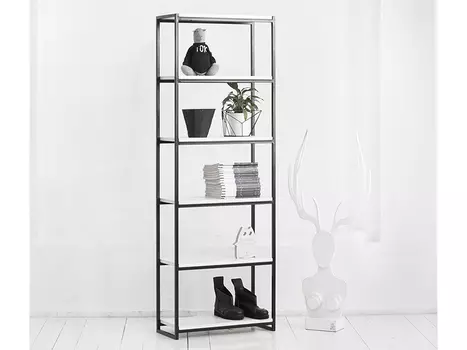 Стеллаж metalframe (archpole) белый 70x200x30 см.