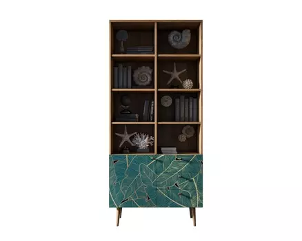 Стеллаж на комоде berber (etg-home) мультиколор 90x200x40 см.