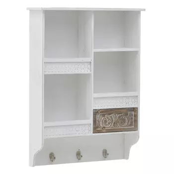 Стеллаж настенный (to4rooms) бежевый 50x66x14 см.