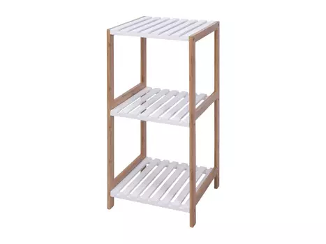 Стеллаж naturel (ogogo) белый 33x79x34 см.