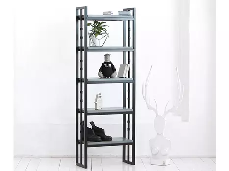 Стеллаж oldzinger (archpole) серый 70x200x30 см.