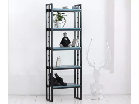 Стеллаж oldzinger (archpole) синий 70x200x30 см.