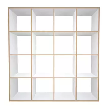 Стеллаж polini home smart (polini) белый 137x142x29 см.