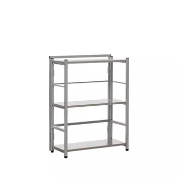 Стеллаж раскладной пако 80 (leset) серый 60x79x29 см.