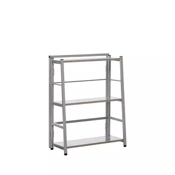 Стеллаж раскладной пако 80 (leset) серый 60x79x29 см.