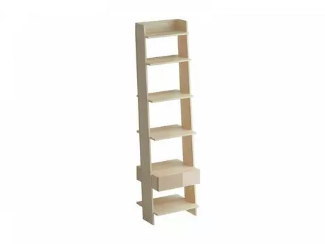 Стеллаж strike (ogogo) коричневый 48x181x40 см.