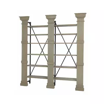 Стеллаж (to4rooms) белый 236x245x54 см.