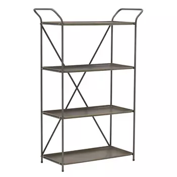 Стеллаж (to4rooms) черный 97x144x40 см.