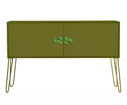 Стеллаж (to4rooms) зеленый 74x115x30 см.