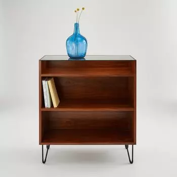 Стеллаж watford (laredoute) коричневый 80x85x30 см.