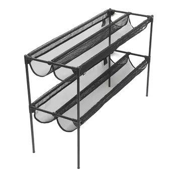 Стойка для обуви sling (umbra) черный 92.0x57x31 см.