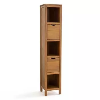 Стойка для ванной sedna (laredoute) коричневый 35x180x35 см.
