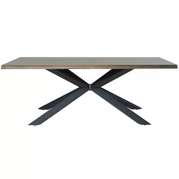 Стол arno (unique) коричневый 160x75x90 см.