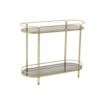 Стол-этажерка jaquilina (to4rooms) золотой 94x77x38 см.