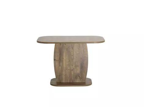 Стол barrel (stoolgroup) коричневый 110x74x68 см.