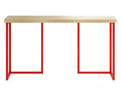 Стол board (ogogo) бежевый 140x74x50 см.