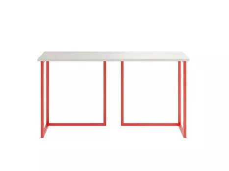 Стол board (ogogo) красный 140x70x74 см.