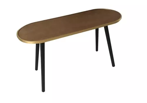 Стол buck-bean (to4rooms) коричневый 80x45x30 см.