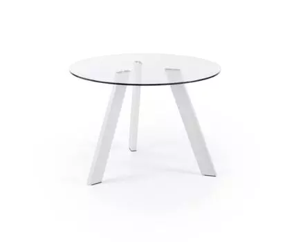 Стол columbia (la forma) белый 75 см.
