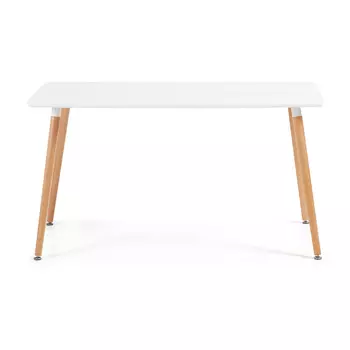 Стол daw (la forma) белый 140x73x80 см.