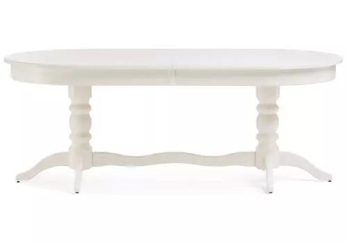 Стол дейвер (woodville) белый 100x76x200 см.