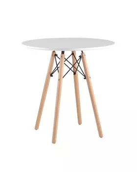 Стол dsw (stoolgroup) белый 70x72x70 см.