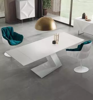 Стол (dupen) белый 160.0x76.0x90.0 см.