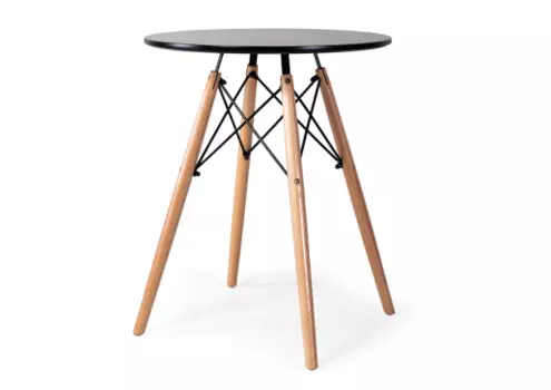 Стол eames (desondo) черный 70 см.