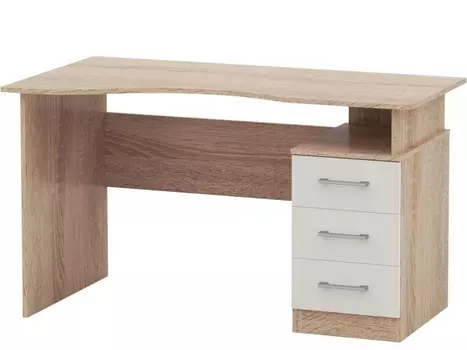 Стол «гарвард» эргономик 130 (древпром) бежевый 130x75x70 см.